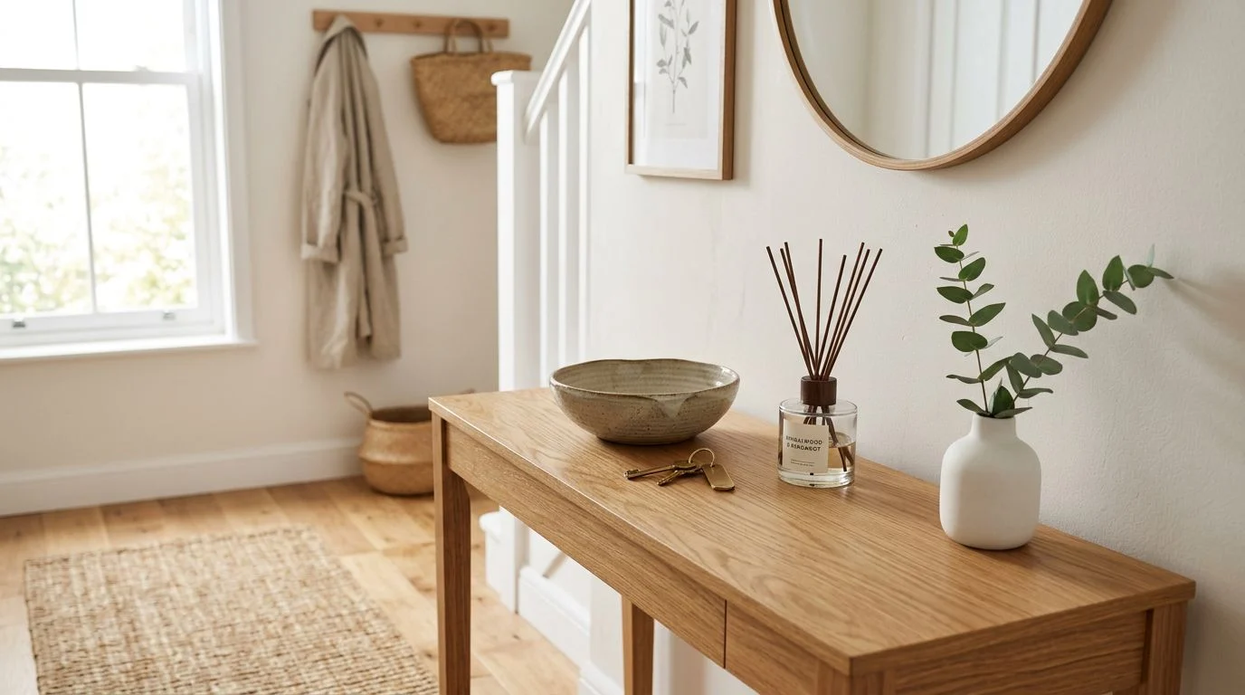 Co postawić na komodzie? Modne i przytulne ozdoby na komodę w duchu warm minimalism