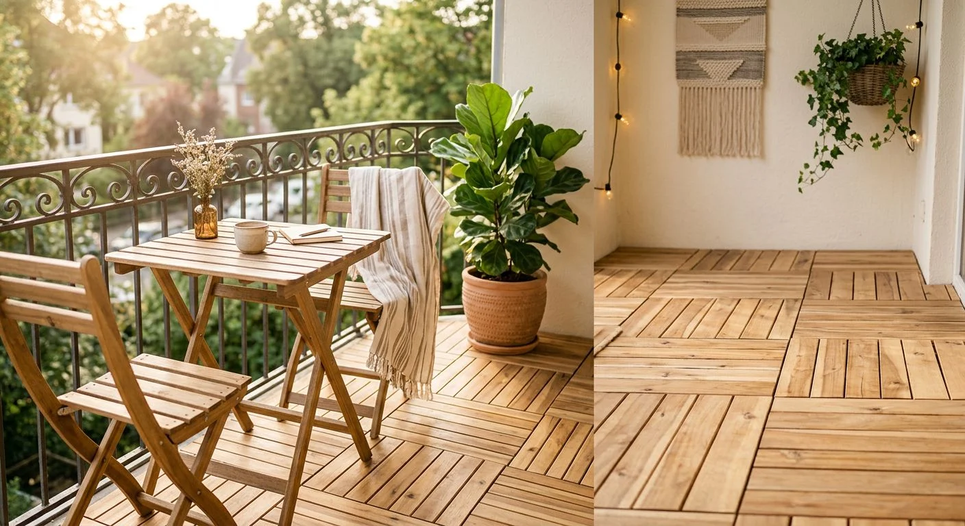 Co na taras zamiast płytek? 7 przytulnych alternatyw na balkon i taras w 2026 roku