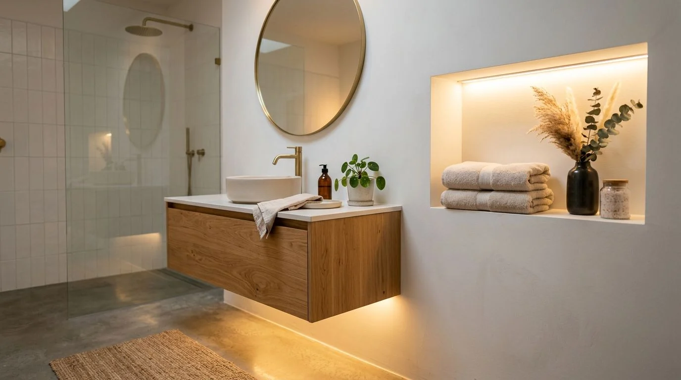 Jak zaplanować rozmieszczenie lamp na suficie w łazience, aby stworzyć przytulny i funkcjonalny salon kąpielowy?