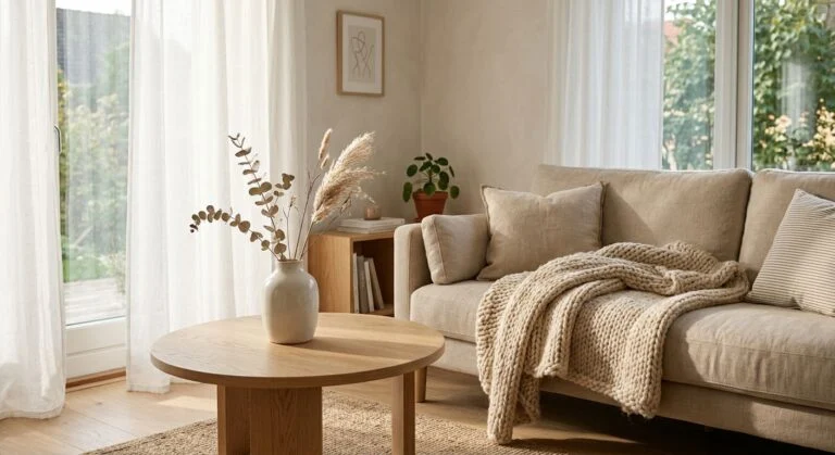 Przytulny styl minimalistyczny we wnętrzach – jak połączyć nowoczesny minimalizm z ciepłem hygge?