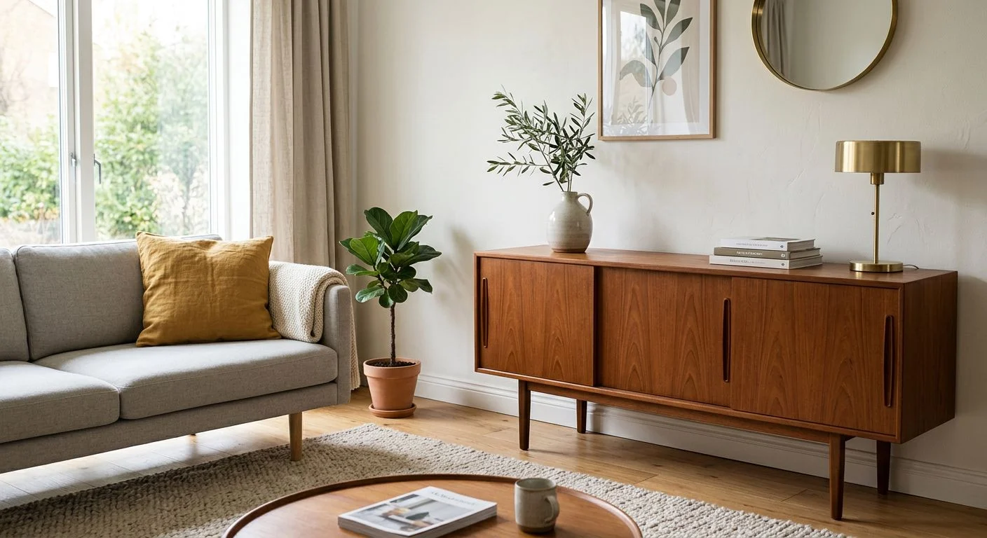 Styl mid-century modern we wnętrzach – jak wprowadzić kultowe meble mid century do przytulnego domu?