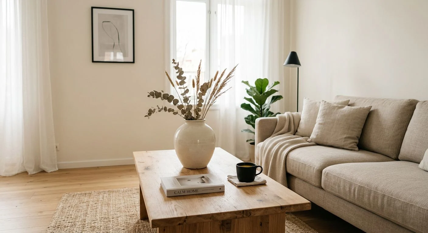 Pokój w stylu nowoczesnym – jak urządzić przytulne wnętrze w duchu warm minimalism?