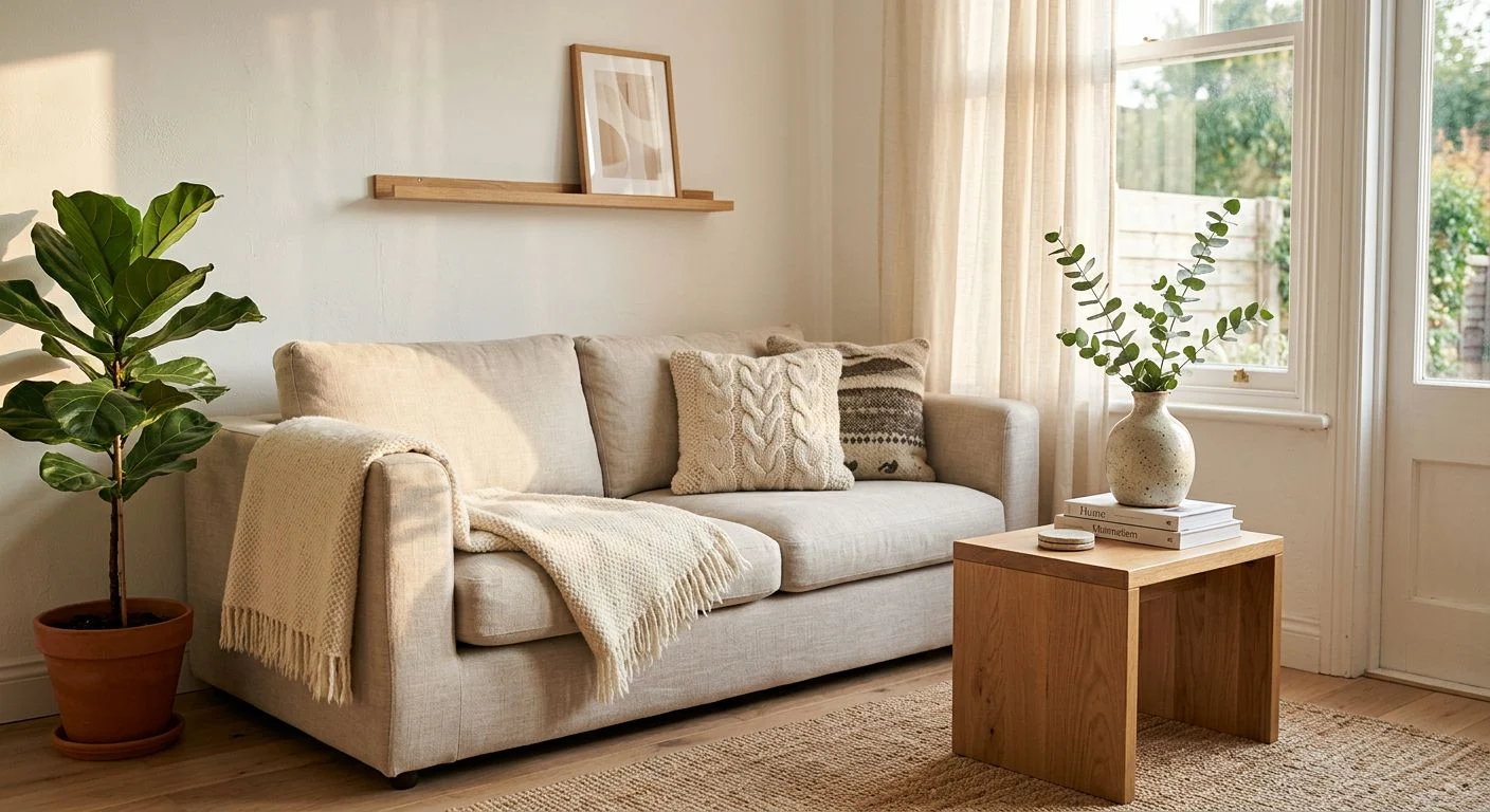 Pokój w stylu nowoczesnym – jak urządzić przytulne wnętrze w duchu warm minimalism?