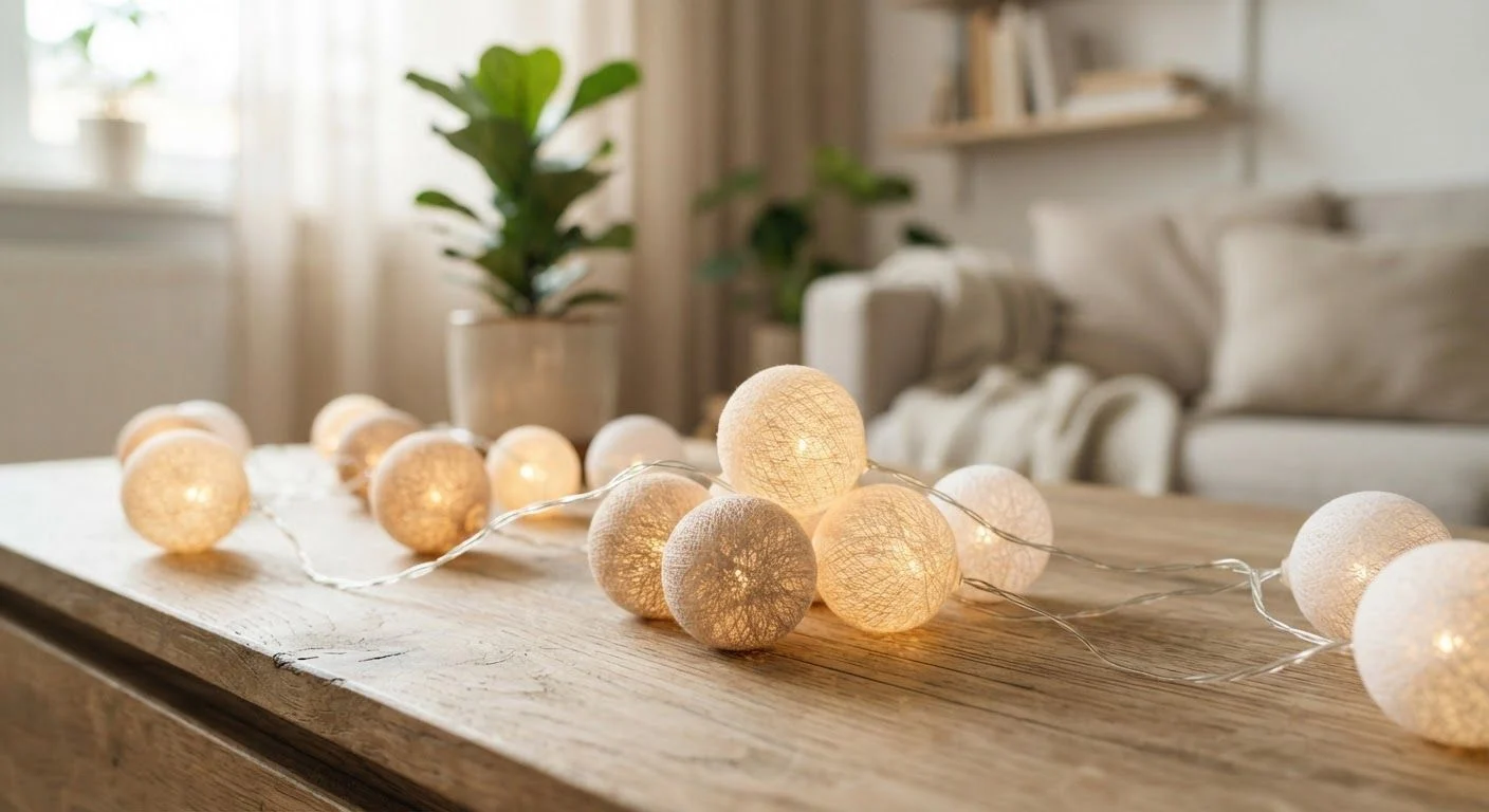 Co to są cotton balls? Odkryj magię przytulnego oświetlenia w stylu hygge